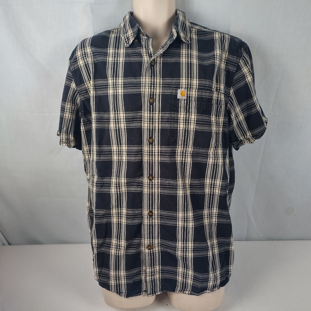 Carhartt Men's Size Large Casual Wear Button Down Shirt - Picture 3 of 11